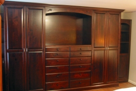 Wooden Finished Wardrobes